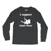 i support single moms Long Sleeve Shirts