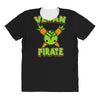 vegan pirate All Over Women's T-shirt
