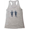 fist bump for liberty Racerback Tank