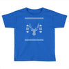 ugly deer christmas Toddler T-shirt
