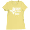 vorsicht kampfhund  funny Ladies Fitted T-Shirt