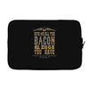 bacon2 Laptop sleeve