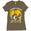 wiing chun martial arts Ladies Fitted T-Shirt