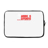 ammo expensive no warning shot funny nra rifle pistol shoot shooting t Laptop sleeve