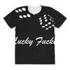lucky fuers dice All Over Women's T-shirt