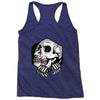 skull hexagon Racerback Tank