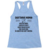Sagittarius Woman Racerback Tank