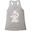 robot funny Racerback Tank