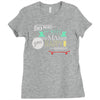 do more makes you happy skateboard Ladies Fitted T-Shirt