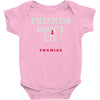 friends don't lie Baby Onesie