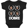 dobre twins dobre brother Baby Bodysuit