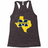 texas for michigan Racerback Tank