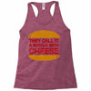 royale with cheese Racerback Tank