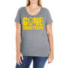 gone squatchin Ladies Curvy T-Shirt