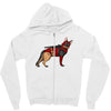 dead shepherd Zipper Hoodie
