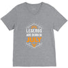 Legends are born in July V-Neck Tee