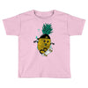 pineapple skateboarding Toddler T-shirt