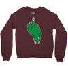 rude zombie Crewneck Sweatshirt
