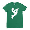 fun ghost Ladies Fitted T-Shirt