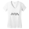 mountains tee Women's V-Neck T-Shirt