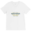 nicer person V-Neck Tee