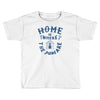 home is where the paws are Toddler T-shirt