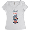 tell me more Women's Triblend Scoop T-shirt