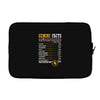 Gemini Facts Servings Per Container Laptop sleeve