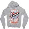 never surrender Zipper Hoodie