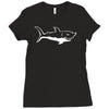 hai haie selachii shark der wei&szlig;e hai jaws neu Ladies Fitted T-Shirt