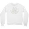 what in tarnation cowboy hat Crewneck Sweatshirt