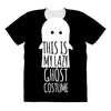 this is my lazy ghost costume All Over Women's T-shirt