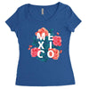 mexico Women's Triblend Scoop T-shirt