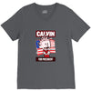 calvin hobbes V-Neck Tee