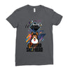 who loves german shepherd Ladies Fitted T-Shirt