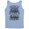 Real Kings Are Born On October 17 Tank Top