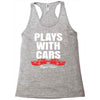 Plays With Cars Racerback Tank