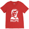 nope V-Neck Tee