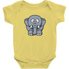 kids elephant Baby Bodysuit