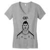 cr7 Women's V-Neck T-Shirt