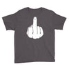 middle finger Youth Tee