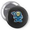 mitesized skeleboy Pin-back button