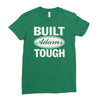 built adams tough Ladies Fitted T-Shirt