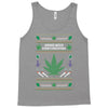 smoke weed ugly sweater Tank Top