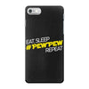 eat, sleep, pewpew, repeat iPhone 7 Case