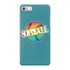 neon softball iPhone 7 Case