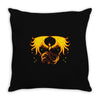pixel phoenix Throw Pillow