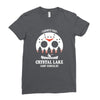 crystal lake camp counselor Ladies Fitted T-Shirt