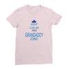 keep calm and grandaddy on! Ladies Fitted T-Shirt