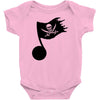 music pirate Baby Onesie